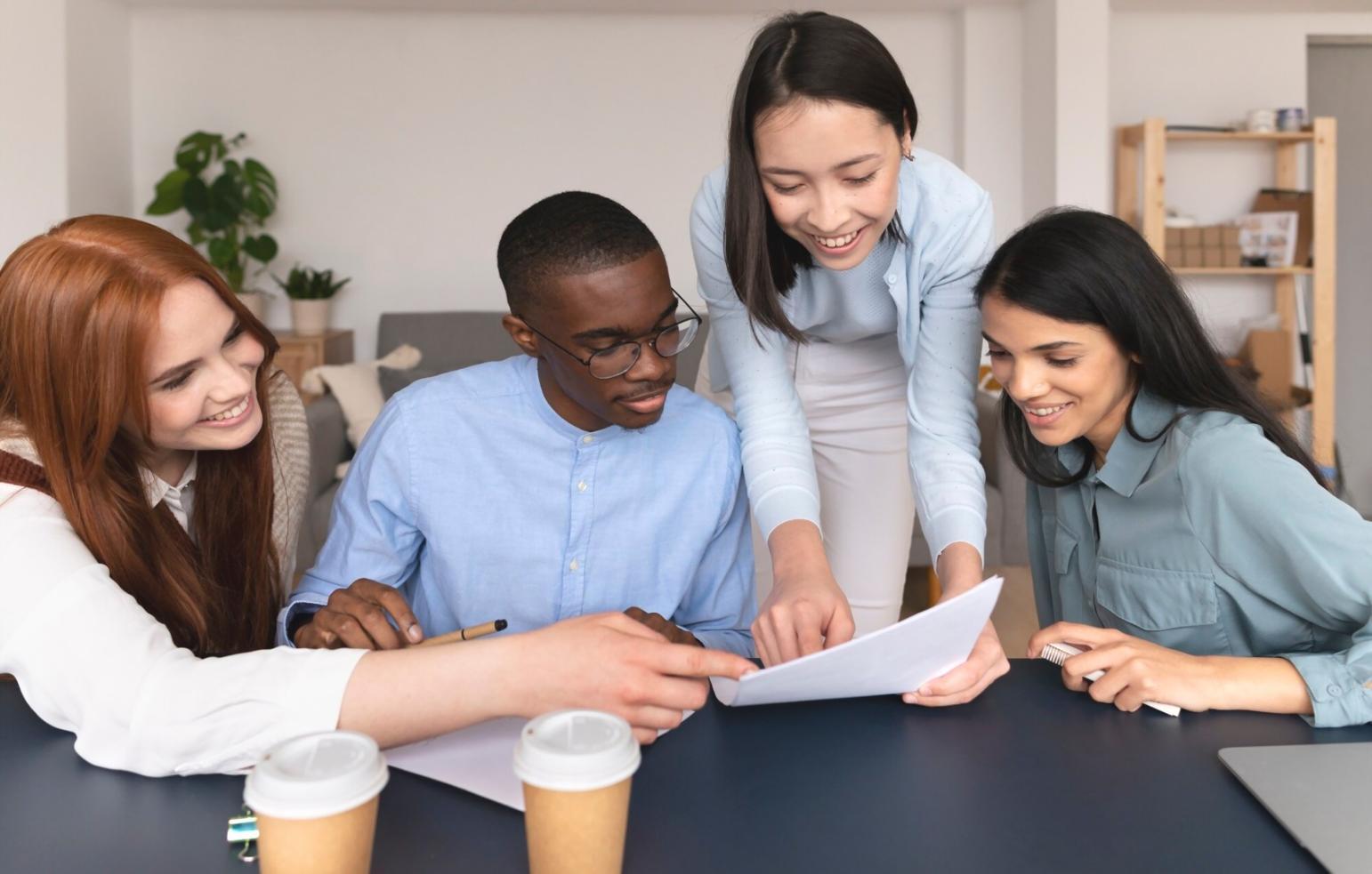 Espace de travail créatif pour l'écriture